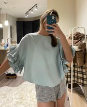 Light Blue Blouse 