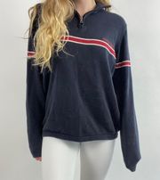 Nautica Vintage Quarter Zip Sweater