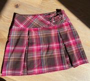 Plaid Skirt