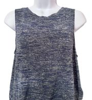 Aritzia‎ Wilfred Free Izabel Jersey Romper Women's Size Small Heather blue