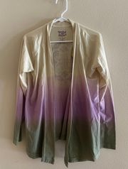 NWT  Open Sweatshirt Cardigan