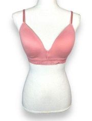 Jessica Simpson Wireless formed Pink bra