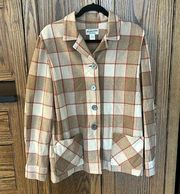 Genuine Pendleton 49’er Limited Edition Heritage Plaid Jacket in Tan Red Cream