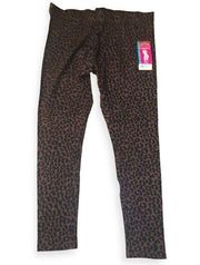 Faded Glory Knit Animal Print Leggings