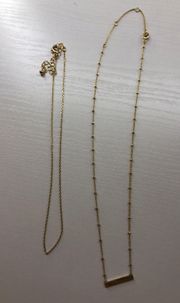 Gold Necklace Set