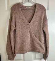 Madewell Wool Blend Bereford Wrap Sweater Super Cute Small Great Used Condition