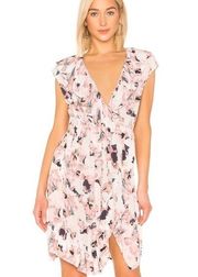 NEW  Lovely Floral Dress in Pink Nude Size US 2 / EU 34