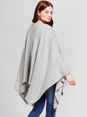 by Ingrid & Isabel Cozy Grey Wrap Cardigan One Size