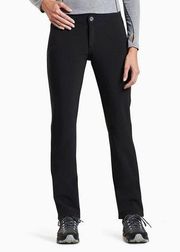 Kuhl Danzr Black Flex Slim Straight Leg Mid Rise Jeans Women’s Size 16