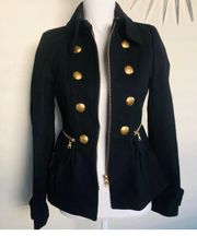 Black Pea Coat