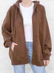 Christy Hoodie Brown