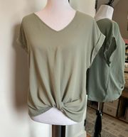 Large Green Blouse