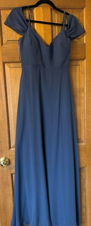 Slate Blue bridesmaid Dress