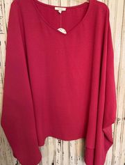 NWT  Hot Pink Flowy Top