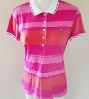 US Polo Assn striped polo size large