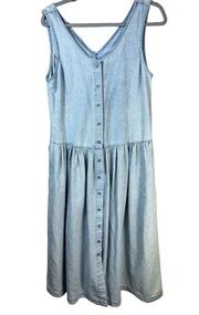 FADS 100% cotton vintage denim dress