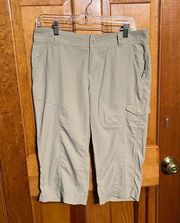 Columbia Sportswear Ladies’ Khaki Capris SIZE 10