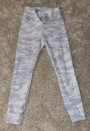 Lululemon White Camo Leggings