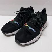 Champion Athletic Women’s Sneakers Shoe Black & Rainbow Logo Size 9 New No Tag