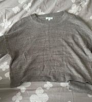 Gray Cropped Long Sleeve