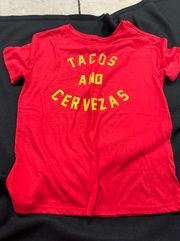 tacos and cervezas shirt 