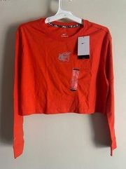 Nike  x Naomi Osaka crop tee long sleeve womens M