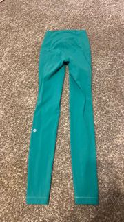 Lululemon Teal Lululemom Swift Speed Legging  28’ Size 0