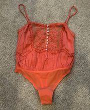 Free People Mesh, Bodysuit Size X Small