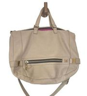 Botkier NY HoNore Crossbody Shoulder Bag Zipper Nude Gold Purse