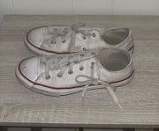 Converse White All-Star Low Tops