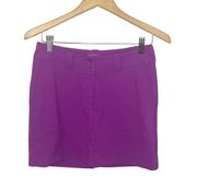 NIKE GOLF TOUR PERFORMANCE Women's Dri Fit Activewear Skirt Skort Purple 2