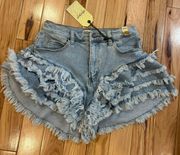 Ruffle Shorts