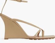 Bottega Veneta Stretch Multi-Strap Wedge Sandals EU 40