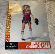 NEW Spiritless Zombie Cheerleader Costume Size Medium