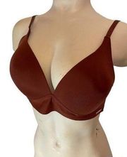 Danskin Rust Colored Bra No Wire Size 36C