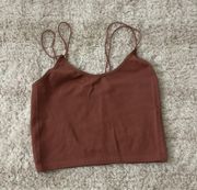 Brown Tank Top