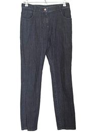 ST. JOHN SPORT CLASSIC STRAIGHT LEG JEANS WITH STRETCH SIZE 2