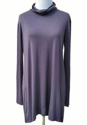 Fantastic Fawn Gray Cowlneck Long Sleeve Tunic S