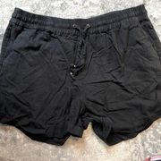 Love Tree Comfy Black Shorts With Pockets Size 2X e