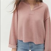 Urban Outfitters  jax inside out notch neck top