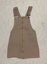 Pacsun Zip Up Overall Dress