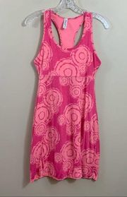 Soybu Racerback Sleeveless Circle Print Poshmark Pink Dress