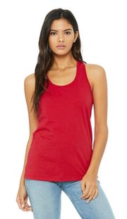 Seamless Biking Red Tank Top