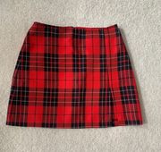 Plaid Skirt