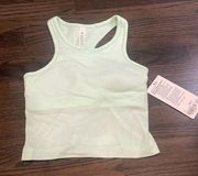 Lululemon Ebb to Street cropped Racerback tank