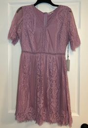 Andree Boutique Lace Dress NWT