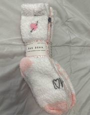 RAE DUNN FUZZY SOCKS BRAND NEW WITH TAGS NWT