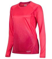 🦋 Marmot Pink Long Sleeve Workout Top Shirt Small
