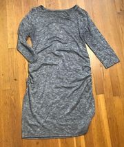 Liz Lang Maternity Heather Gray Dress M