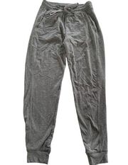 American Eagle Pants Womens XX Small Solid Grey Stretch Knit Joggers Poly Blend